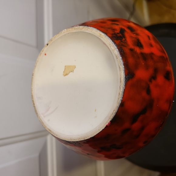 Italian Mid-Century Modern Ceramic Vase by C.E.M.A.S  Sesto  Florence 10" - Picture 7 of 10